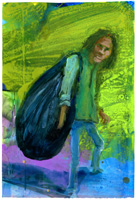 Dana Smith painting titled Big Bag