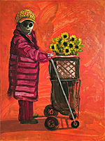 Dana Smith painting titled Flores Para Los Muertos