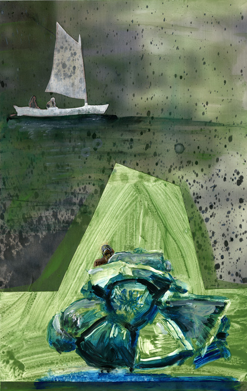 Dana Smith painting titled Sail Boat