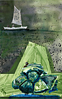 Dana Smith painting titled Sailboat